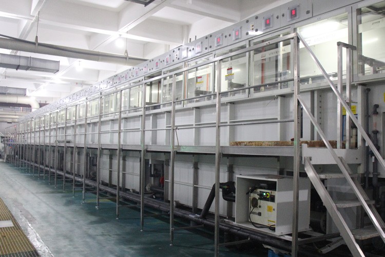 PCB全自動垂直連續(xù)電鍍線